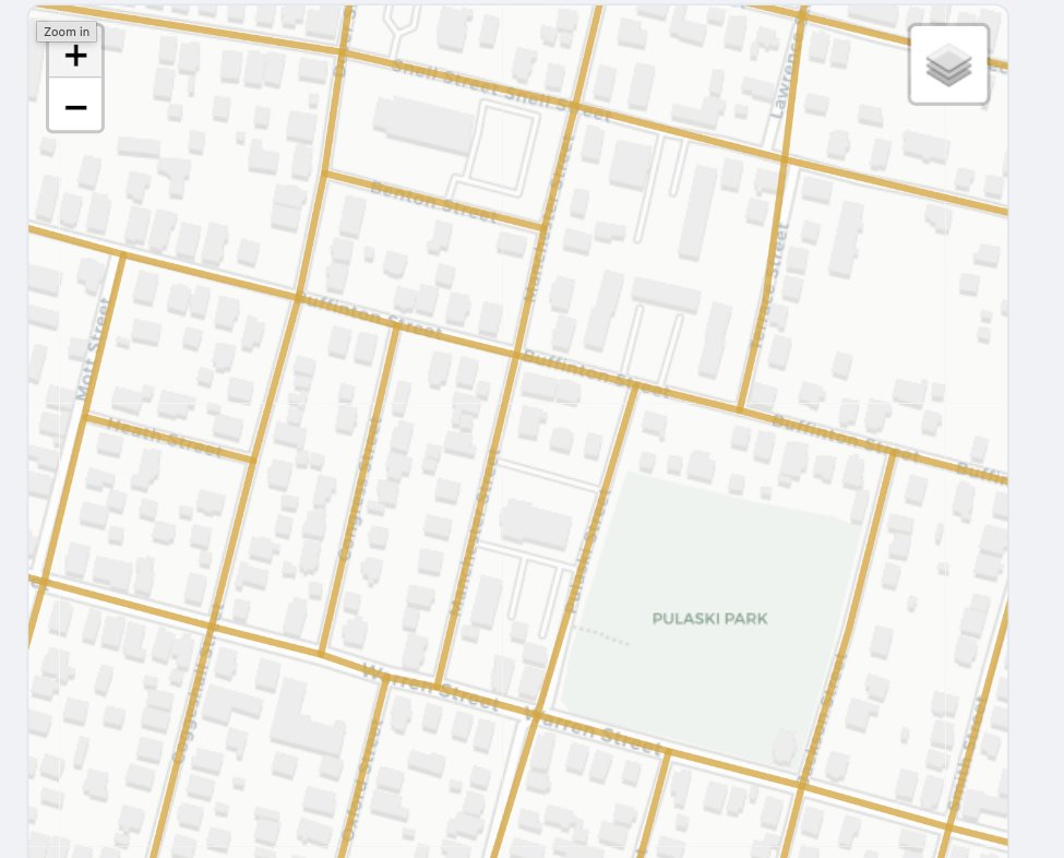 Street list view showing City Verified labels in gold